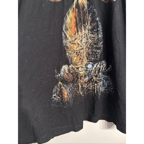 Ghost graphic t-shirt black t-shirt size Large - Picture 3 of 4